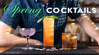 3 cocktail recipes to try this spring [upl. by Franciskus]