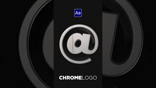 Make Chrome 3D Logo Animations in After Effects [upl. by Sirraf244]