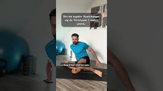 Hüfte mobilisieren dkhealth gesund fit reels mobility rückenschmerzen yoga shorts [upl. by Edelman439]