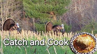 SPRING TURKEY SEASON VIRGINIA FIRST TURKEY CATCH AND COOK [upl. by Pooh]