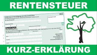 Neues rentnerleichtes Formular für Steuererklärung  RA Matthias Trinks [upl. by Eahsat]