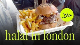 9 halal restaurants you should try in london 2022  cc vlog [upl. by Relyat939]