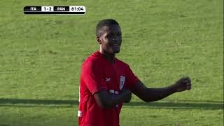 Italy U21 vs Panama U23 Mustwatch game moments [upl. by Yacano]