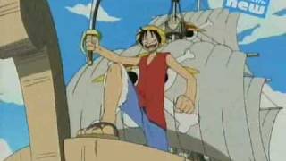 One Piece  4kids Pirate Rap English Opening [upl. by Machute]