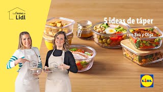 5 ideas de táper  Recetas de reaprovechamiento ♻️  Lidl España [upl. by Salohcim961]