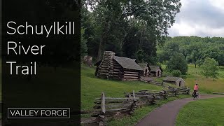 Biking Pennsylvania Schuylkill River Trail  Valley Forge [upl. by Ermine169]