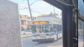 B100 Bus ride from Mill Basin to Midwood Kings Highway BQ Station [upl. by Kristianson80]