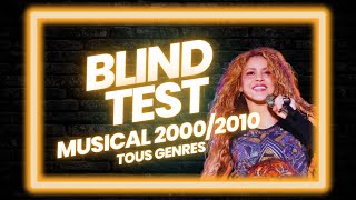 BLIND TEST TOUS GENRES ANNEES 20002010 PARTIE 2  35 Extraits de chansons [upl. by Odlanyar]