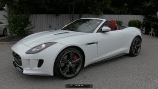 2014 Jaguar FType V8 S Start Up Exhaust and In Depth Review [upl. by Wallford920]