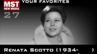 Part II  Your Favorites RENATA SCOTTO [upl. by Sedgewinn]