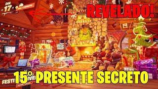 COMO PEGAR PRESENTE SECRETO DO FORTNITE 2021 REVELADO [upl. by Nibbs]