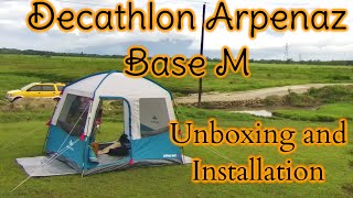 Decathlon Quechua Arpenaz Base M Unboxing and Installation Philippines [upl. by Otrebron]