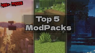 These Minecraft modpacks have over 400 MODS [upl. by Mercorr]