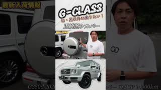 Gクラスは白黒ばっかり！クラシカルな正統派シルバーのG350d販売中！ [upl. by Lancelot639]