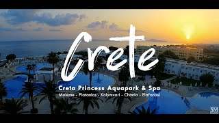 Hotel Creta Princess Aquapark amp Spa  All Inclusive Hotel  Holiday in Platanias Crete Greece  2021 [upl. by Leinaj]