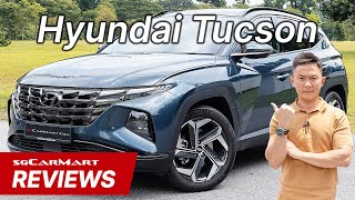 2021 Hyundai Tucson Hybrid 16 Turbo Sunroof  sgCarMart Reviews [upl. by Attenwahs]