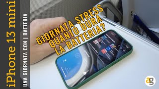 Recensione iPhone 13 mini QUANTO DURA LA BATTERIA [upl. by Wittie505]