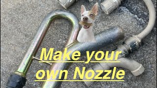 How to make your own gold dredge suction nozzle out of PVC Dredge for gold Cheap👍 gold [upl. by Nnyleak]