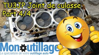 COMMENT REMPLACER UN JOINT DE CULASSE TU3JP Part 44 [upl. by Freudberg]