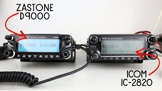 Zastone D9000 Vs Icom IC2820 Detailed Comparison amp Radio Testing [upl. by Baggott351]