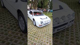 Tolman Ford RS200 rally car on display at Bicester Sunday Scramble October 2024 [upl. by Edric]