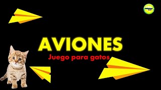 Juego para gatos  avion [upl. by Dlonra708]