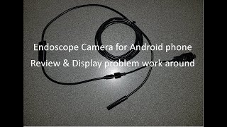 endoscope for android and camera fix work around for blank screen [upl. by Gokey404]