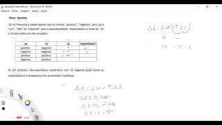 Resolução Prova Programa de Mestrado em Química USP2019 [upl. by Lever]