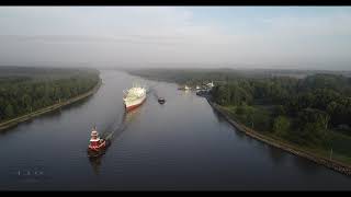 Ship NS Savannah CampD Canal Rt 213 Bridge Sept 10th 2019 [upl. by Laurianne]