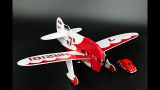 RC GeeBee R2 airplane How to build [upl. by Alaek]