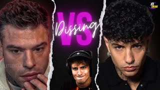 TONY EFFE vs FEDEZ  BLUR REACTION al DISSING  64 BARS di Tony [upl. by Yendirb]