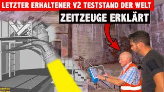 Letzter V2 Raketen Teststand der Welt 40 Meter tiefe unterirdische Bunkeranlage für Treibstoff [upl. by Alue625]