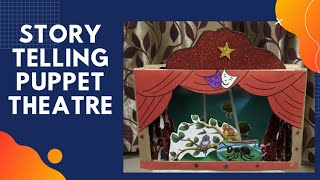 Storytelling for kids diy puppet theatre storytelling with props ideas [upl. by Vite496]