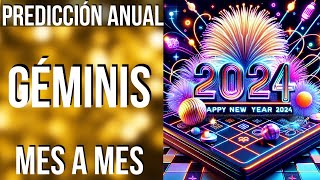 GÉMINIS PREDICCIONES 2024 MES A MES [upl. by Alanna]