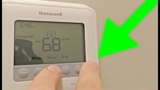 How to Factory Reset a Honeywell T6 thermostat [upl. by Swerdna841]