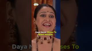 Daya Never Misses to Roast Jethalalfunny tmkoc comedy relatable shorts comedyshorts [upl. by Idalina]