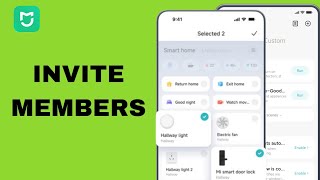 How To Invite Members On Mi Home App [upl. by Mclaurin]