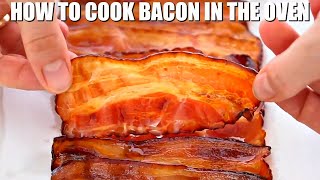 How to Cook Bacon in the Oven  Sweet and Savory Meals [upl. by Gillian312]