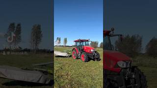 Ostatnie koszenie i mycie kosiarki 👌😅case96 farming automobile farming agriculture agrico [upl. by Drofhsa]