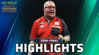 FINAL CONFIRMED Semi Final Highlights  2023 Mr Vegas Grand Slam of Darts [upl. by Tremayne]