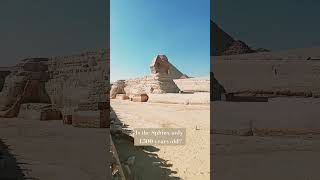 When was the Sphinx built travel sphinx Pyramid [upl. by Eynahpets]