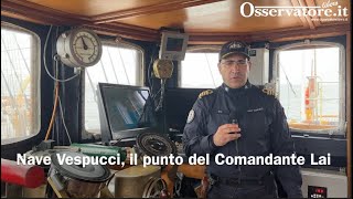 Nave Vespucci 2023 il punto del Comandante Lai [upl. by Yci]