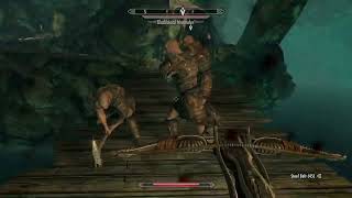 Skyrim Ahtah The Executioner Companion Guide And His Headsmans Axe Easy [upl. by Noma]