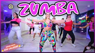 ZUMBA para BAJAR de PESO en CASA 🔥 CARDIO TOTAL [upl. by Waldon]