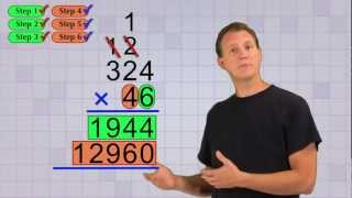 Math Antics  MultiDigit Multiplication Pt 2 [upl. by Sadella]