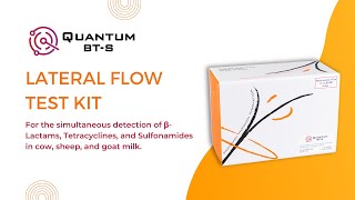 Quantum BTS  Rapid Test for the detection of βLactams Tetracyclines and Sulfonamides in milk [upl. by Odlaner]