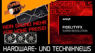 Kein Grund mehr für hohe Grafikkartenpreise  AMD Super Resolution besser als Nvidia DLSS  News [upl. by Loma279]