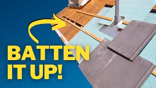 How to Install Roof Battens  Tile Roofing Guide [upl. by Jac]