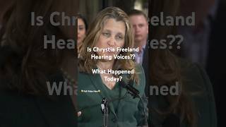 Chrystia Freeland Snaps Today politics Canada shorts MCGA FreeCanada [upl. by Domineca848]