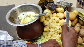 ALOO KABLI CHAAT  Unusual Chatpati Potato  Indian Street Food [upl. by Enneire]